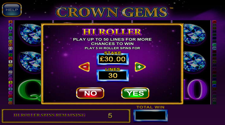 Crown Gems Slot Screenshot